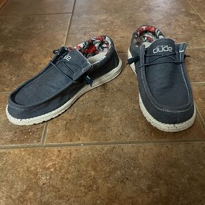 Hey Dude Gray Casual Shoes